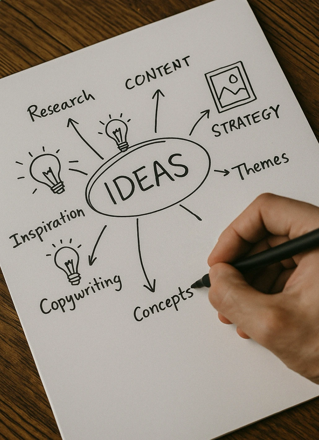 Frau liest aufmerksam einen Text am Bildschirm